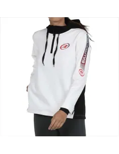 Sudadera Bullpadel Drena Blanco | Ofertas de pádel